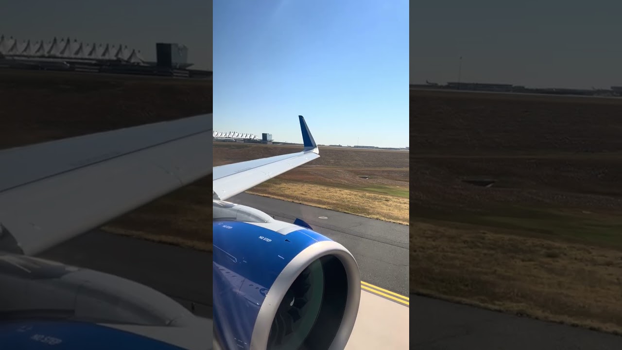 United A321 NEO Takeoff from Denver (DEN-IAD) AUG 2025