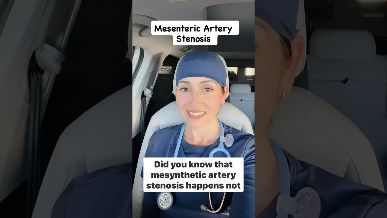 Mesenteric Artery Stenosis &ndash; The Hidden Cause of Abdominal Pain.   #miami  #pain #vascularsurgery