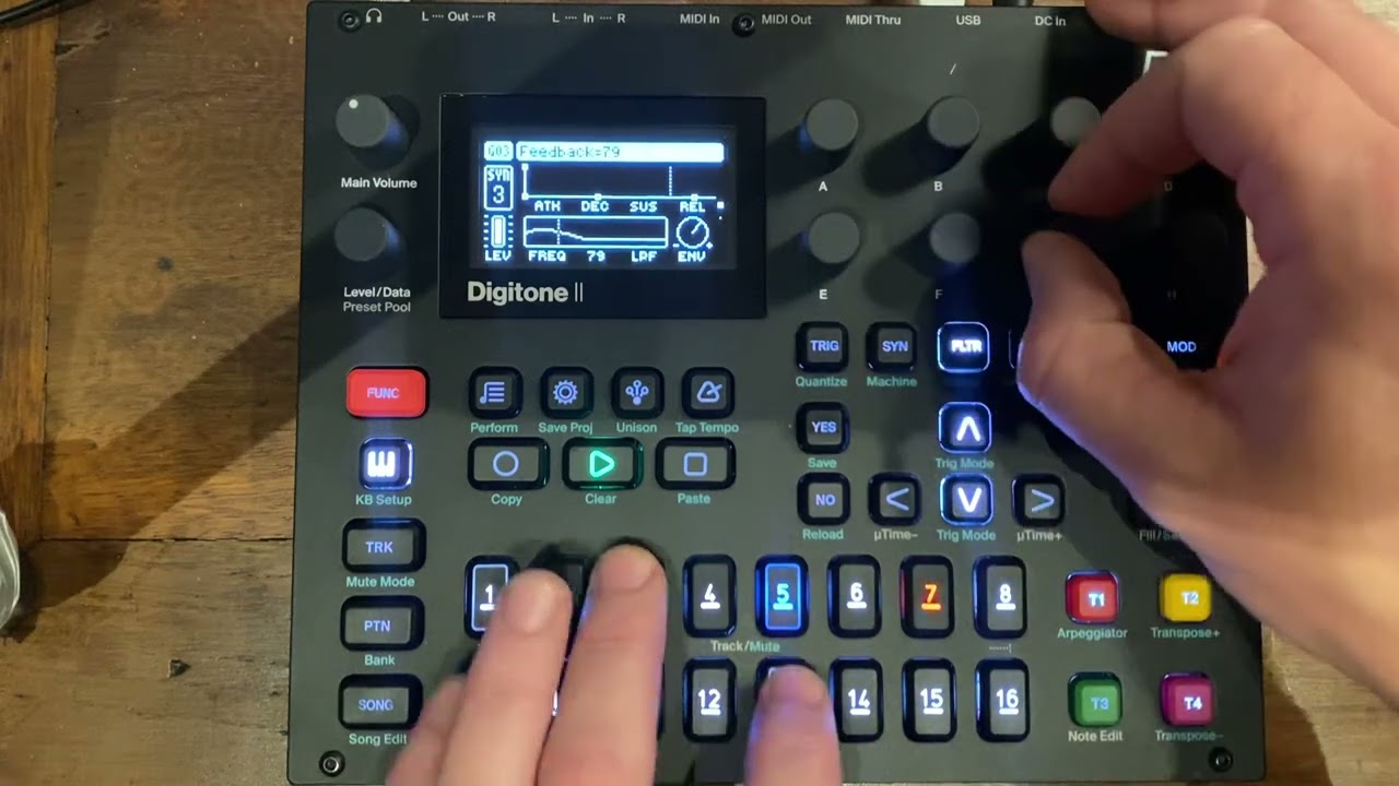 Digitone 2 - Transient Drum Kit 2