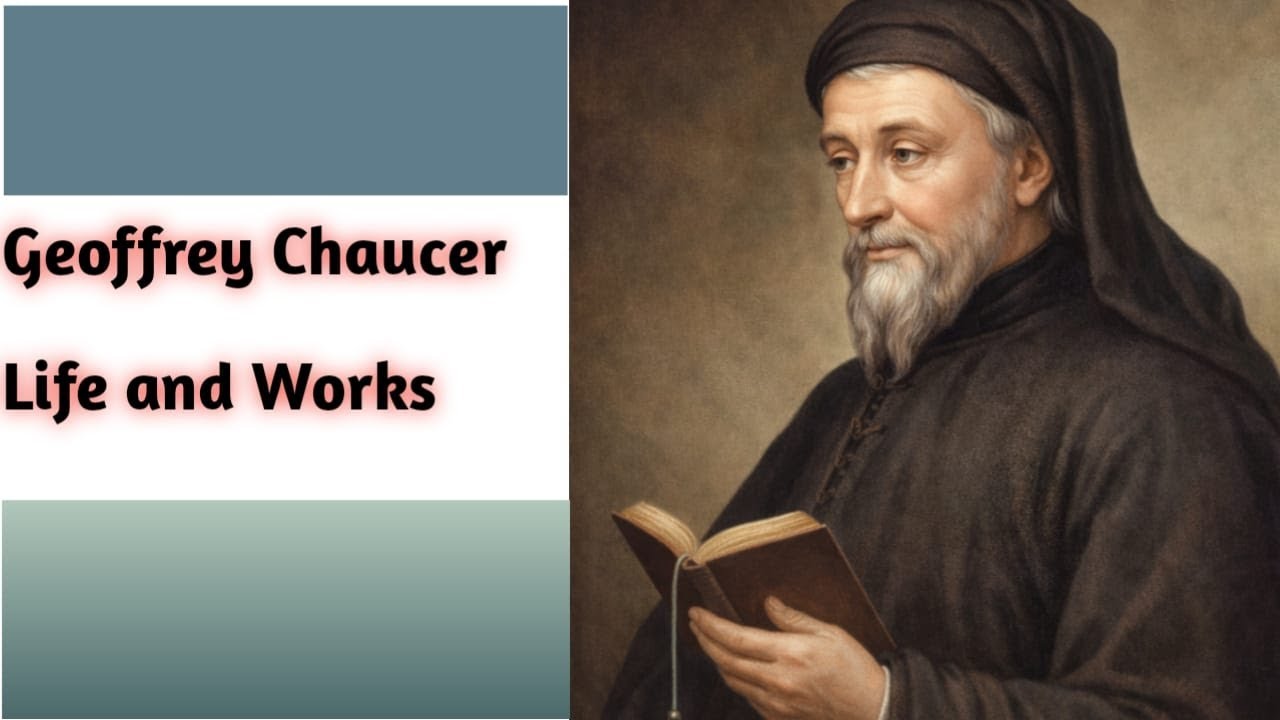 Geoffrey Chaucer life and works . UGC NET 2026 ENGLISH LITERATURE