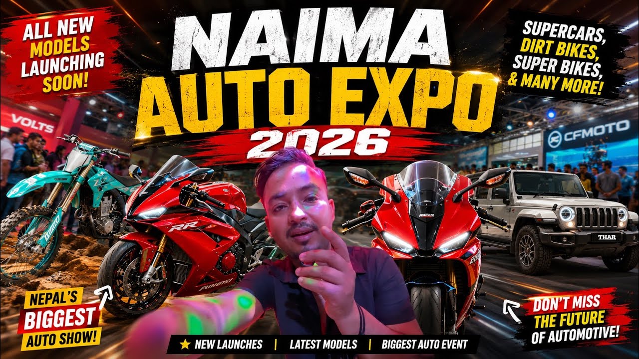     NAIMA AUTO EXPO 2026 | All New Super Bikes, Cars & Dirt Bikes in Nepal | Bikealsike