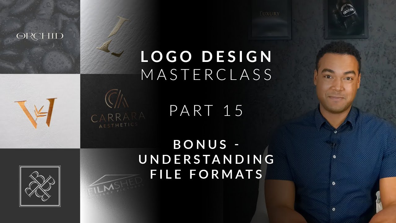 How to Create Professional Logo - Part 15 - Bonus - Understanding Logo File Formats