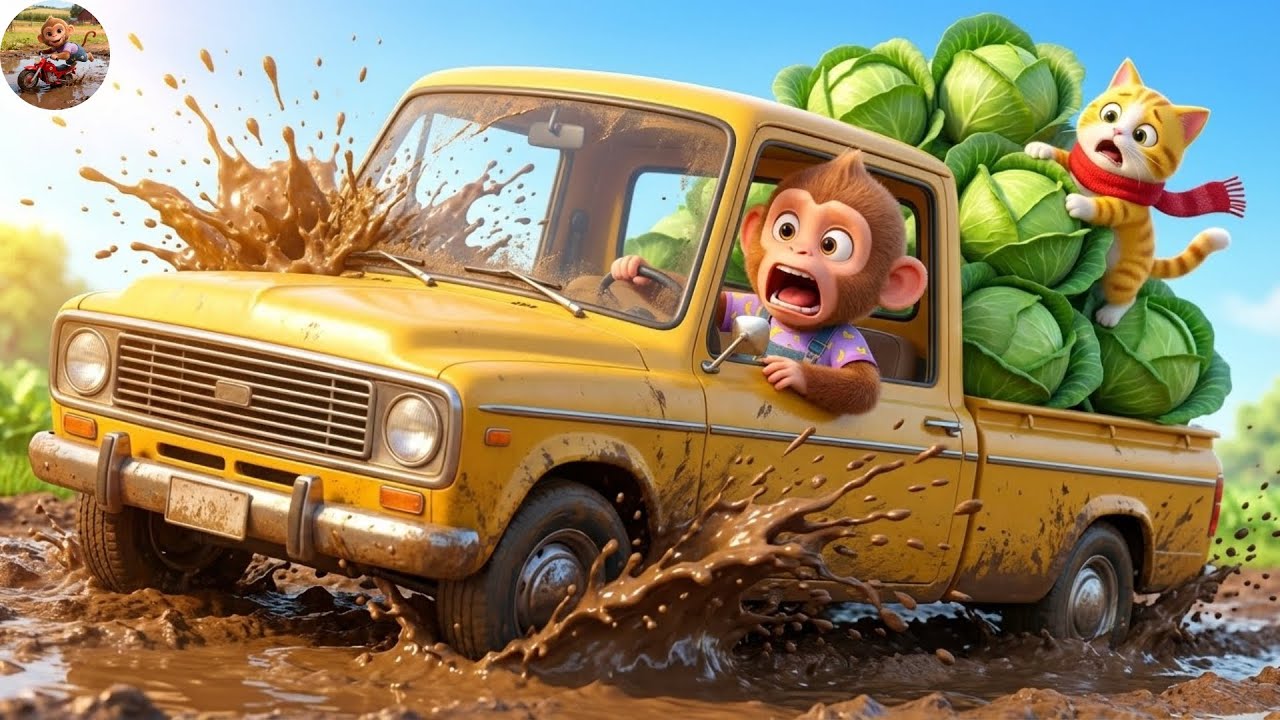 Monkey & Cat Harvest Adventure | Kids Animation