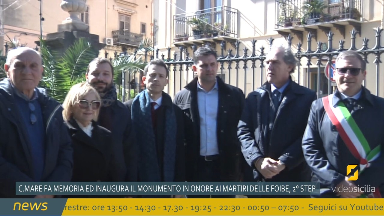 C.mare fa memoria e inaugura il monumento in onore ai martiri delle foibe 2° Step