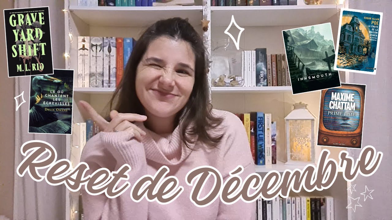 RESET | Du changement, une ANNONCE et un gros récap de mes lectures de NOVEMBRE ✨