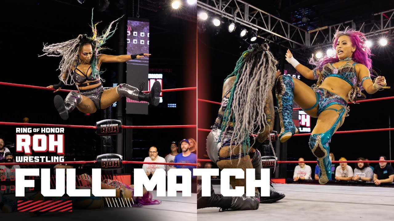 FULL MATCH Mina Shirakawa (c) vs Lacey Lane | ROH Interim Women's World TV Title | ROH TV 9/25/25