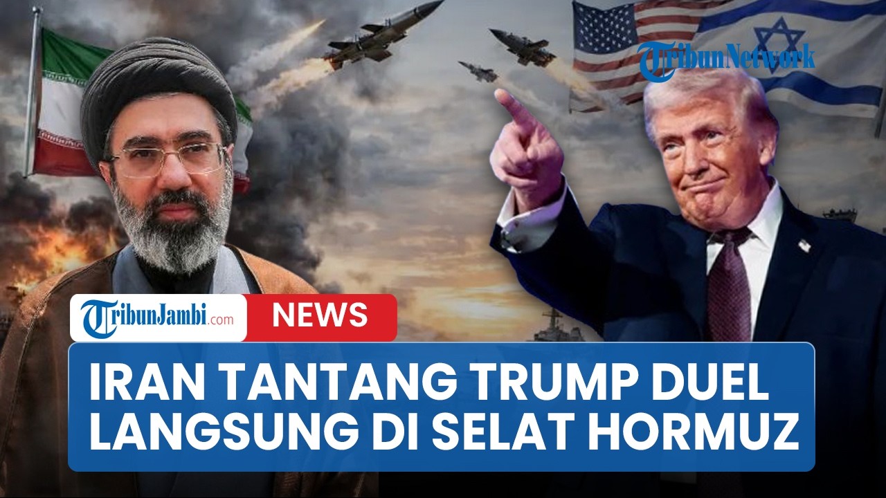 Ultimatum Iran ke AS! Presiden Donald Trump Ditantang Adu Kekuatan Langsung di Selat Hormuz