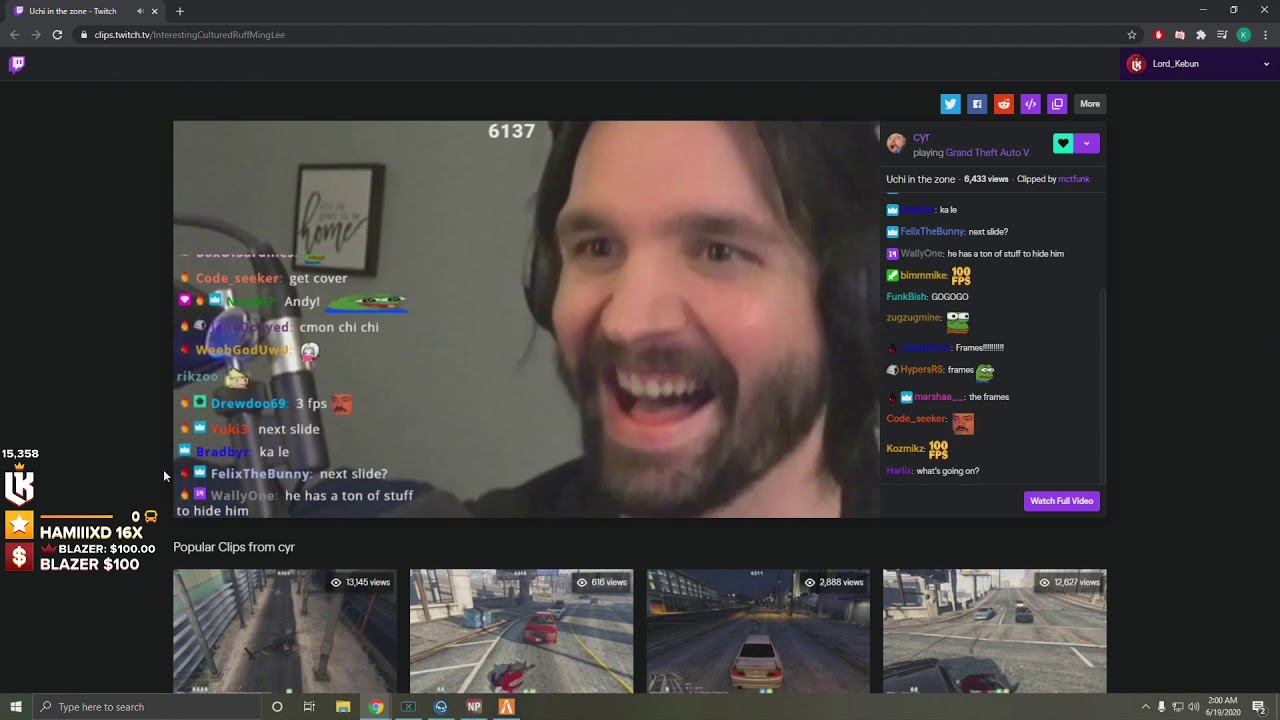 Kebun reacts to nopixel clips #2