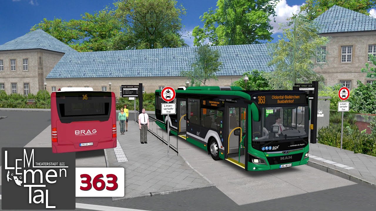 OMSI 2 Lemmental Neuenbreid V4 Mit der BGN nach Oldental Bielkirchen 🚌  | #1286