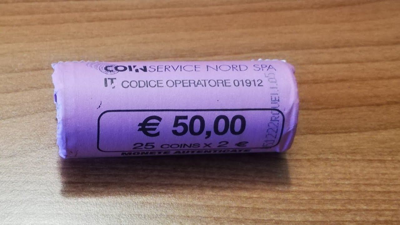 coin roll hunting 2 euro