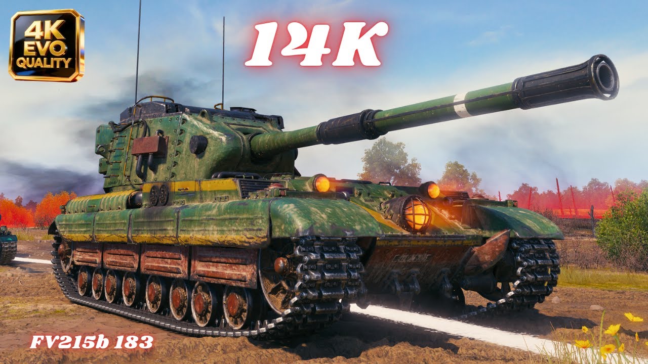 FV215b 183  14K Damage 6 Kills | World of Tanks | Mir Tankov