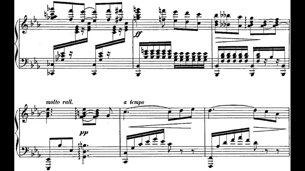 Oskar Merikanto - Selected Piano Works Op.1-12 (Score Video)