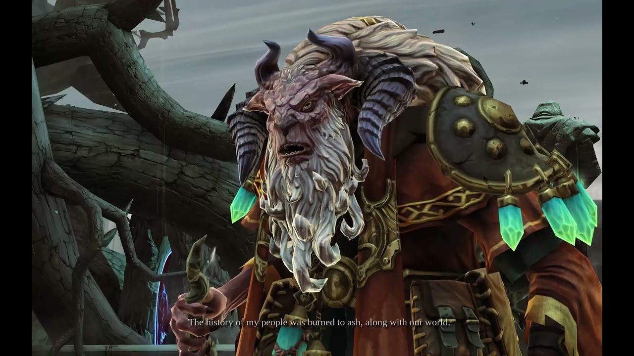 Darksiders 2 Deathinitive Edition | Death Meeting And Speaking With Ostegoth