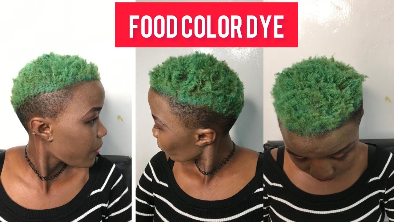 How To Apply Food Color On Short Hair// Check The Result💓
