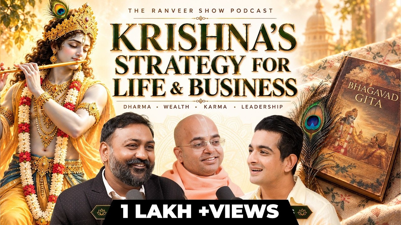 Krishna&rsquo;s Formula For FASTER Business Growth - Basesh Gala & Nityanand Charan Das Prabhu | TRS