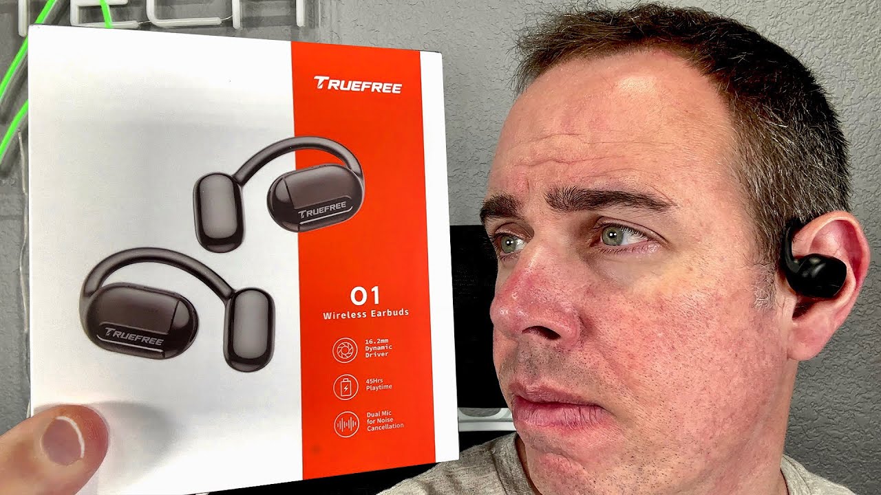 Truefree 01 Open Ear Wireless Earbuds - Your ears will thank you