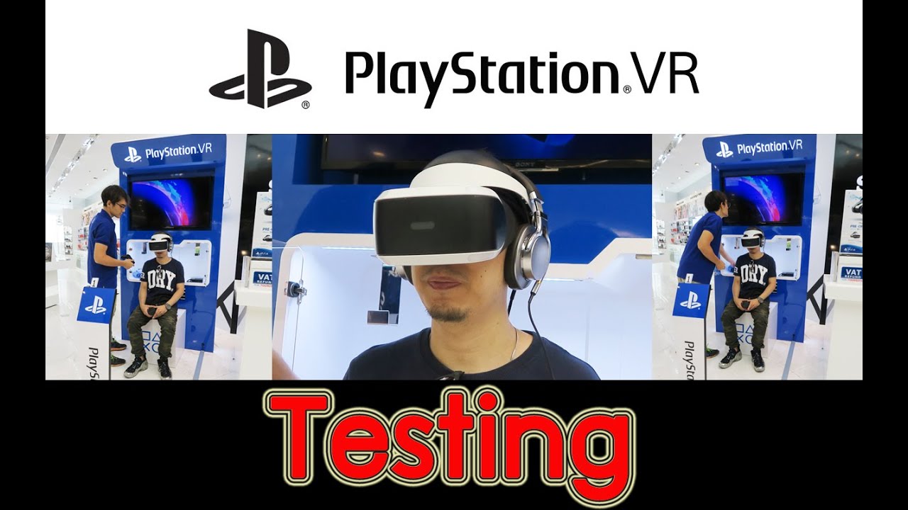 Testing PlayStation VR - Ocean Descent  : The Deep