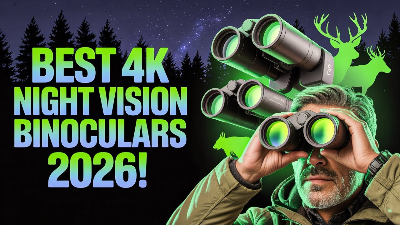 Top 6 Best 4k Night Vision Binoculars 2026🔥🔥