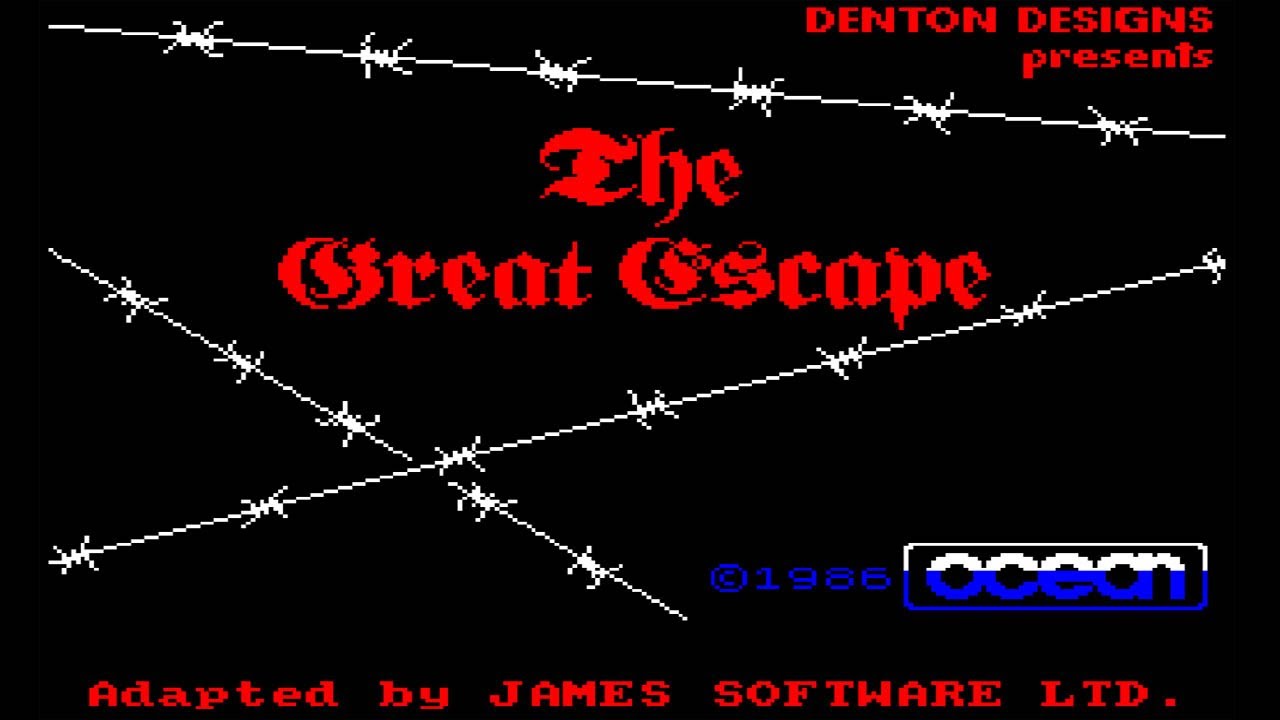 [Amstrad CPC] The Great Escape - Longplay