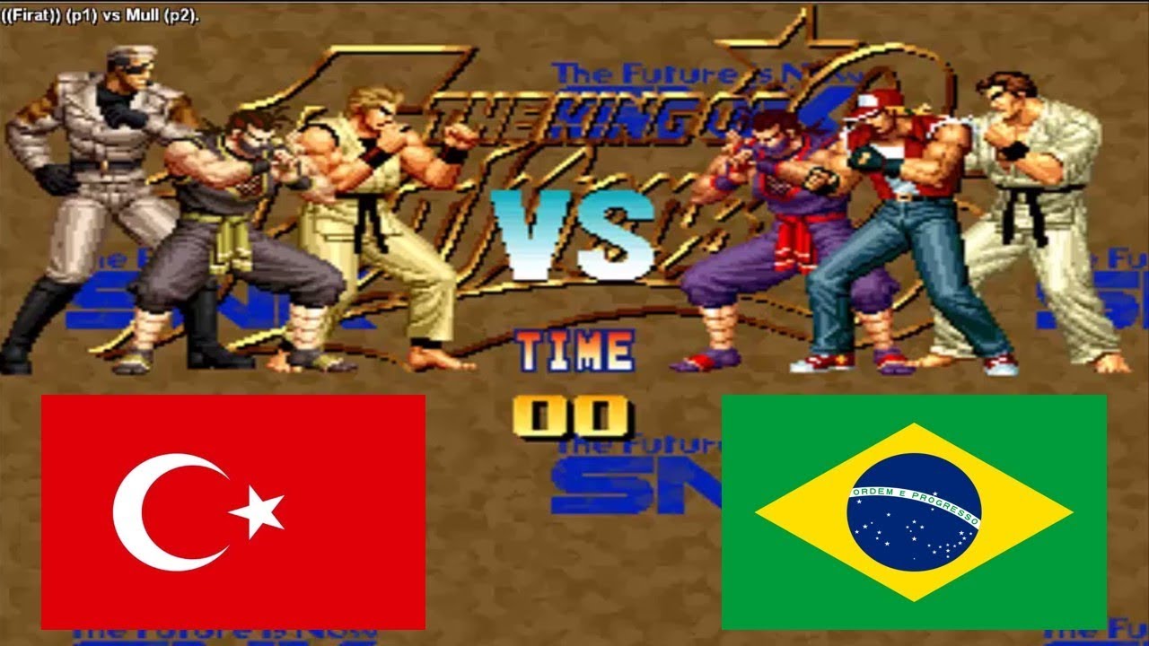 Kof 95 Firat (turkey) VS Mull (brazil) FIGHTCADE 格斗之王 95