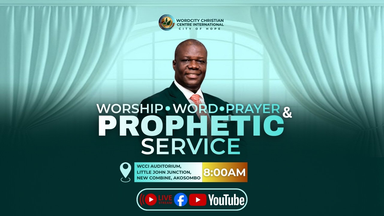 Worship, Word, Prayer and Prophetic Service With Dr. Andrews Larbi