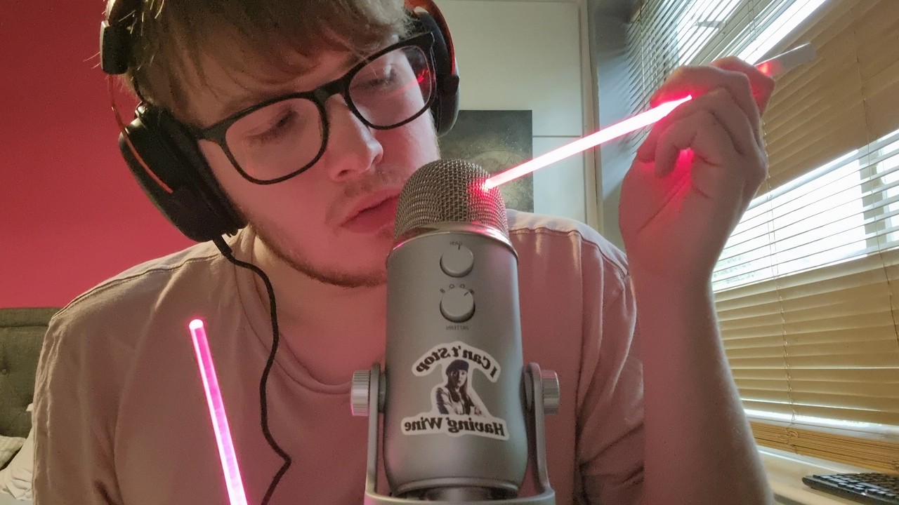 Noob ASMRtist forgets to close his blinds properly (No Talking, Random Triggers)