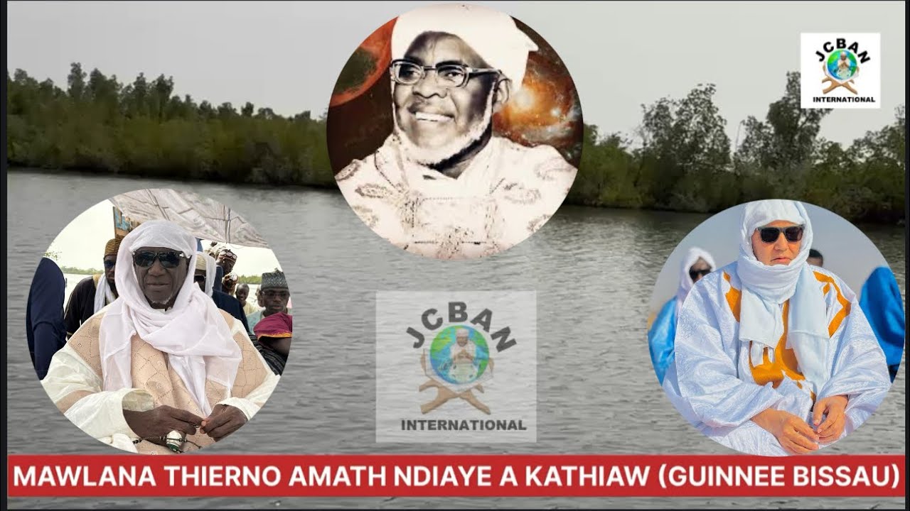 ARRIVÉ DE MAWLANA THIERNO AMATH NDIAYE A KATHIAW GUINNEE BISSAU (GAMOU JAMMAH HAMADOUNA )