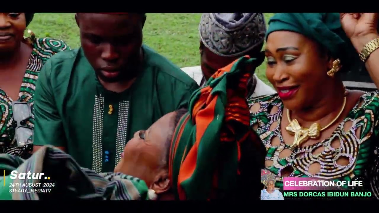 WATCH AS SEGUN WONDER PERFORM AT THE CELEBRATION OF LIFE OF MRS DORCAS IBIDUN BANJO