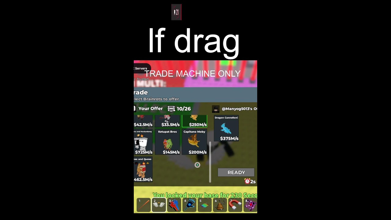 trading  steal a brainrot  lf hydra