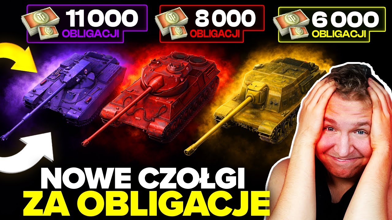 NOWE CZOŁGI ZA OBLIGACJE i WYPOSAŻENIE | MUSISZ JE MIEĆ?!