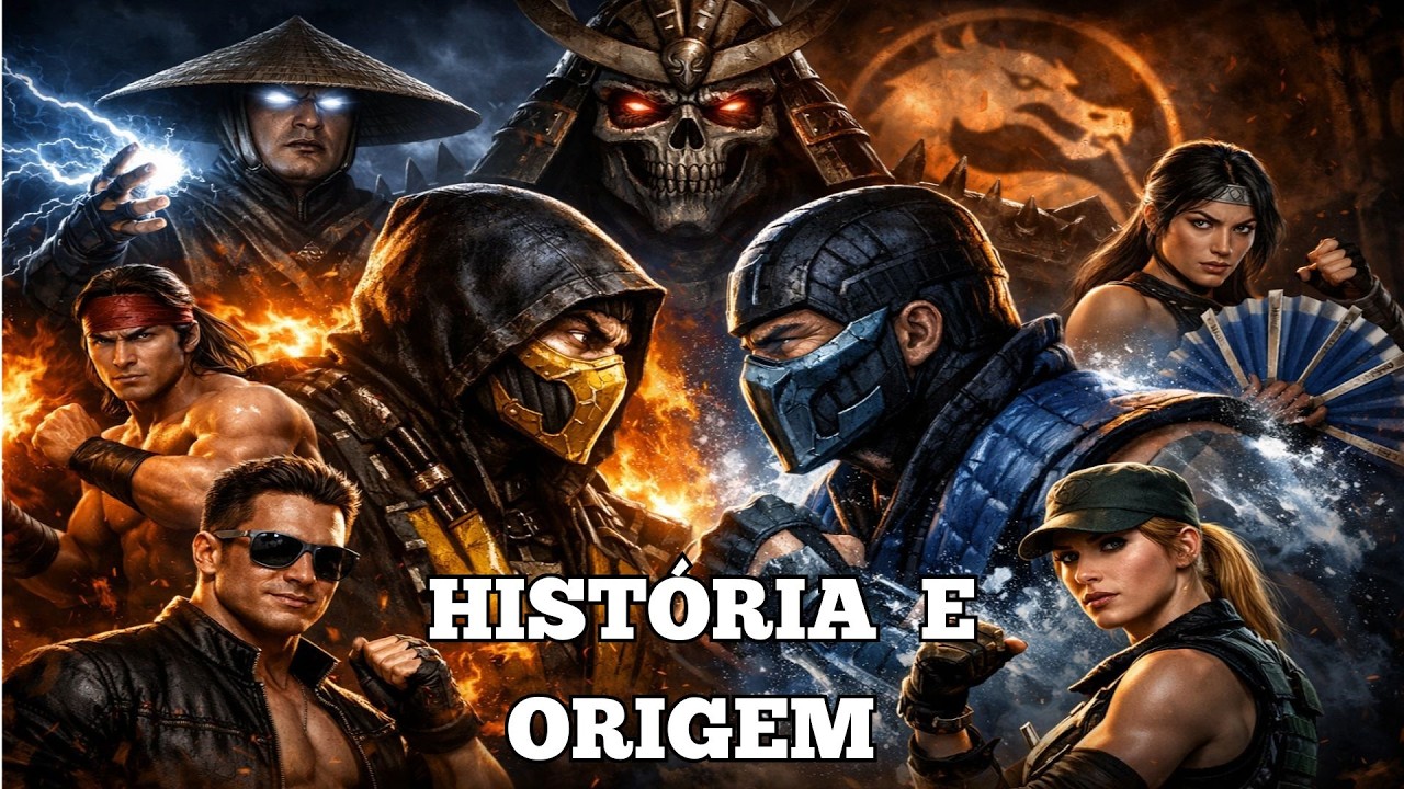 MORTAL KOMBAT   A ORIGEM E HISTÓRIA   A FRANQUIA QUE MUDOU OS VIDEOGAMES PARA SEMPRE