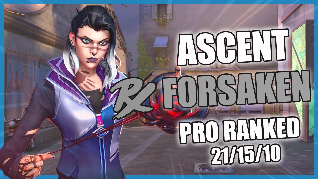 PRX F0rsakeN Fade Ascent | Valorant Pro Vod Ranked Gameplay