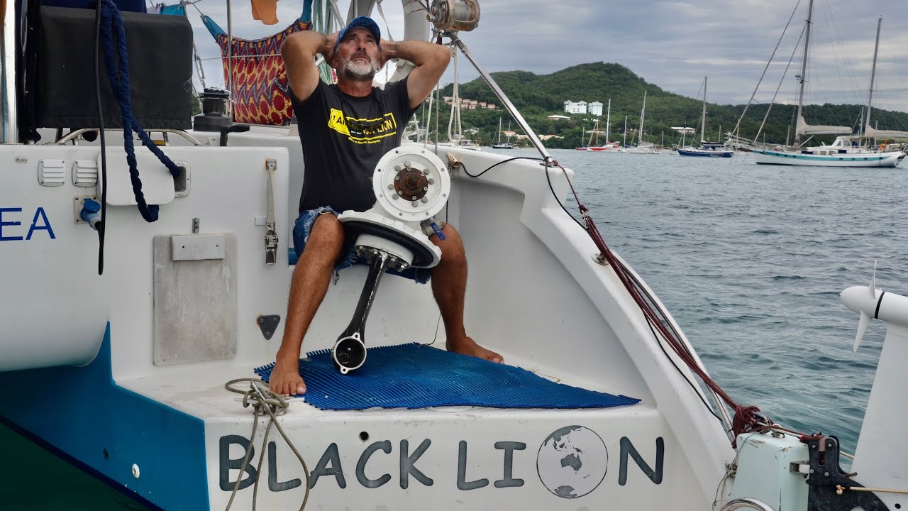 20 mois plus tard😭Investissement pour être tranquille mais pour en arriver là !! Sail drive SP60🤬