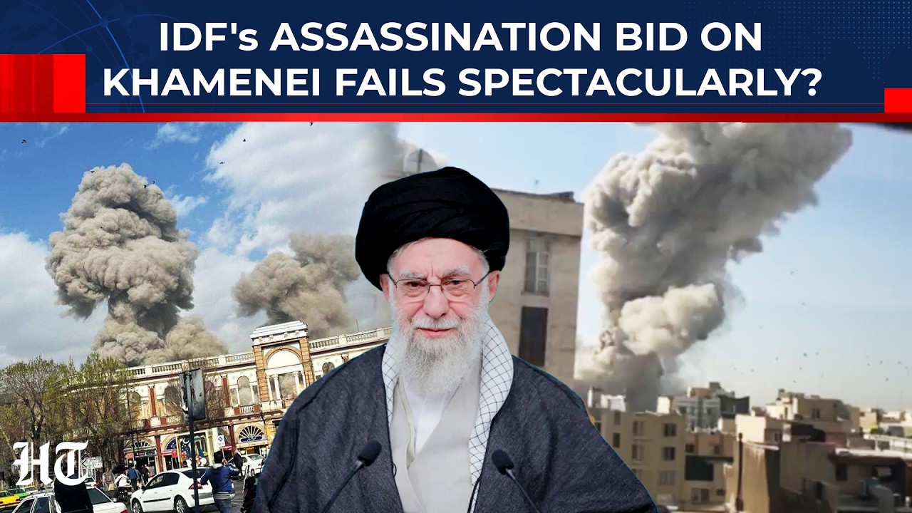 IDF's Nightmare: Failed Hit On Khamenei Ignites Inferno, Iranian Missiles Rain Down, US Bases Hit