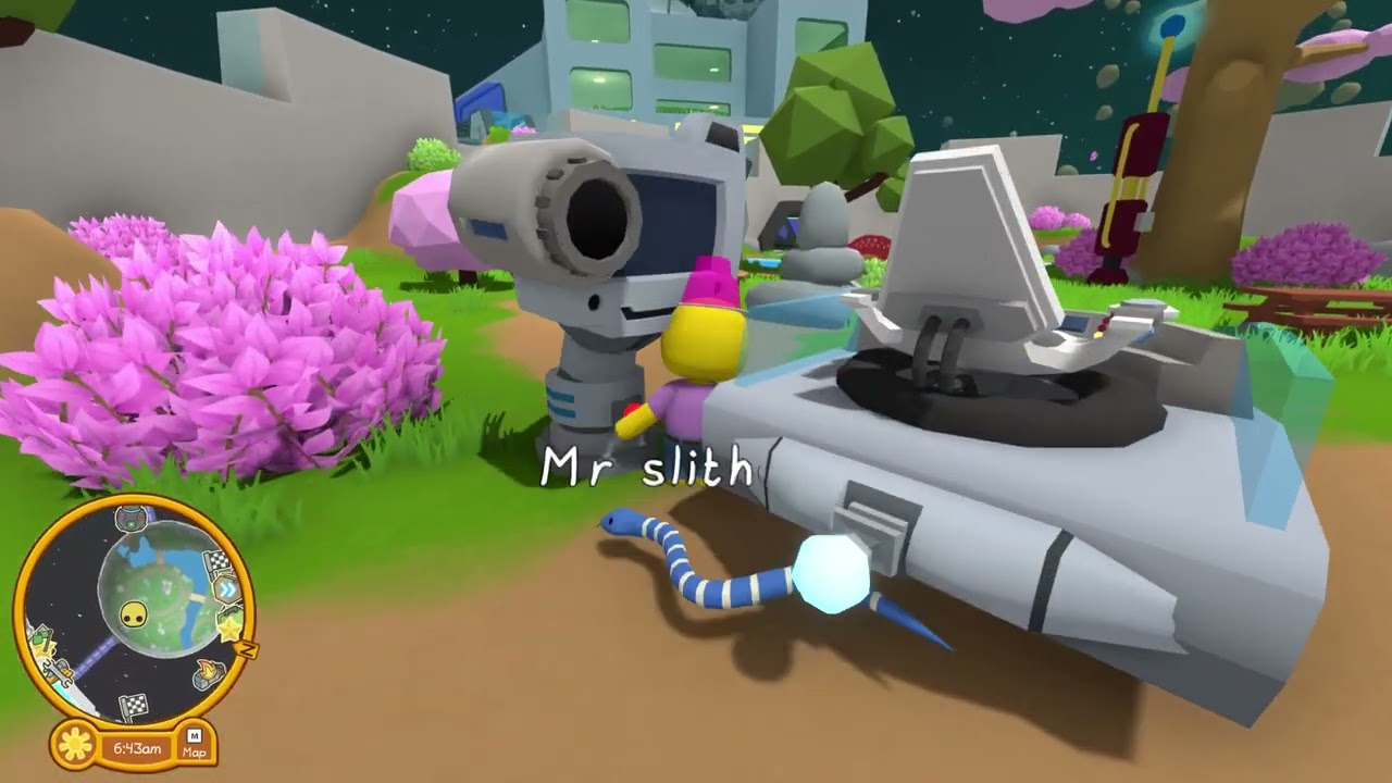 I went to space in wobbly life