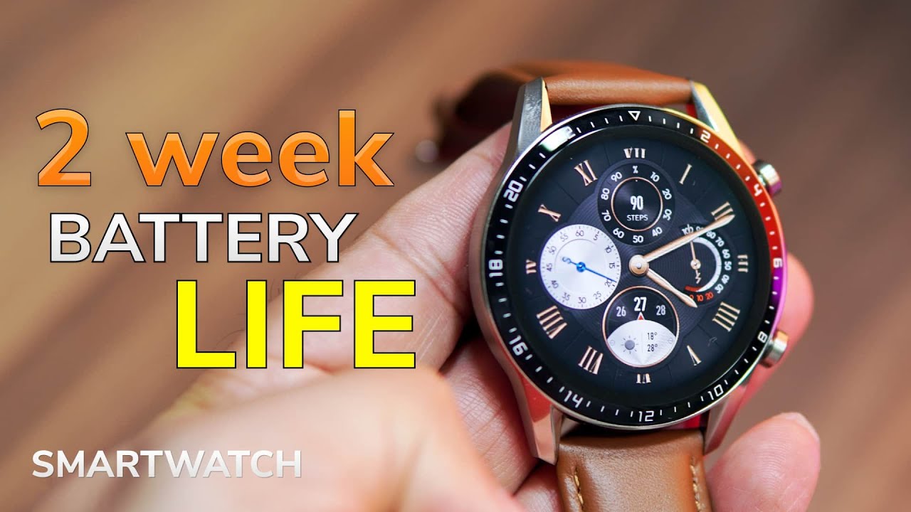 Huawei Watch GT 2 Smartwatch with 2 week battery life
