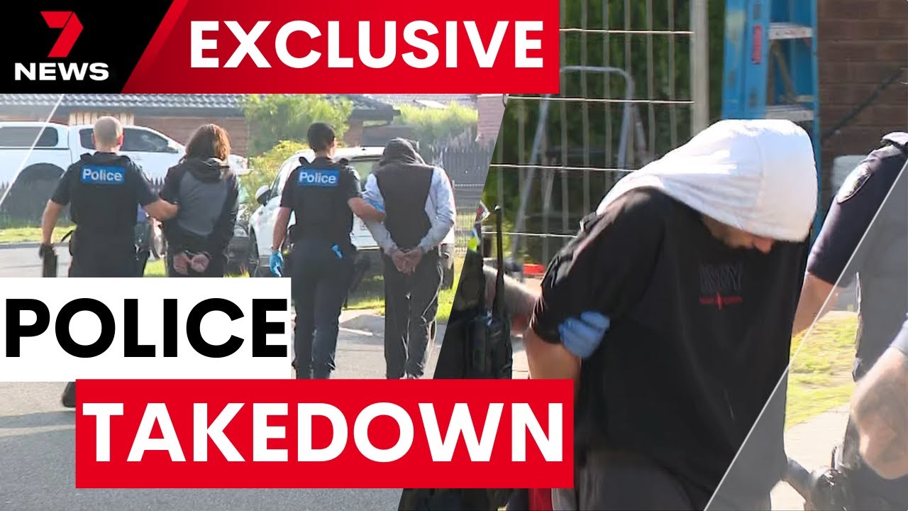 Police swoop on suspects wanted over brazen daylight robbery in Cranbourne | 7NEWS