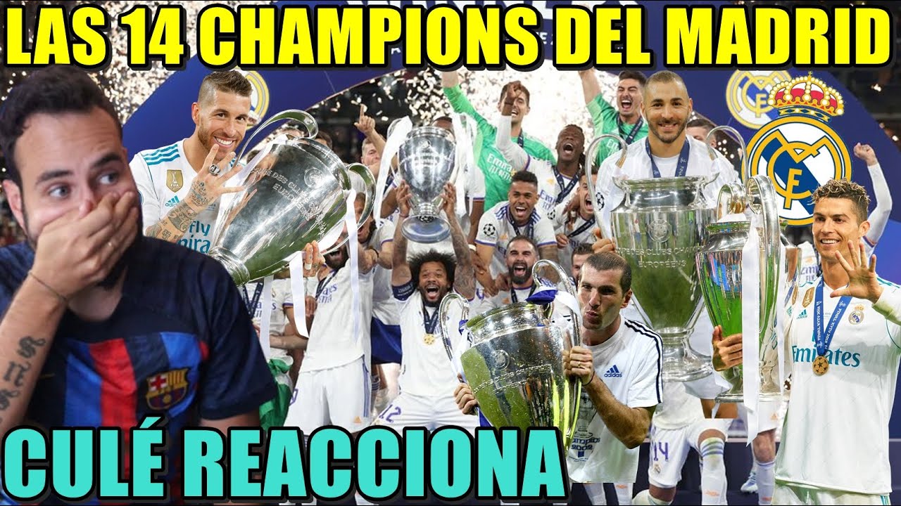 CULÉ REACCIONA a las 14 CHAMPIONS del REAL MADRID - ¡Es INCREÍBLE! Que DEJEN de GANAR YA