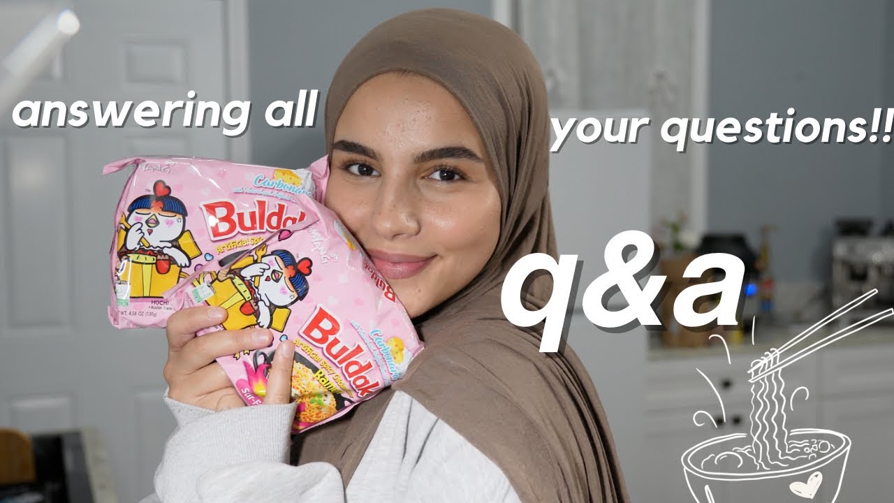 YUMMIEST ramen recipe + answering your questions! | q&a
