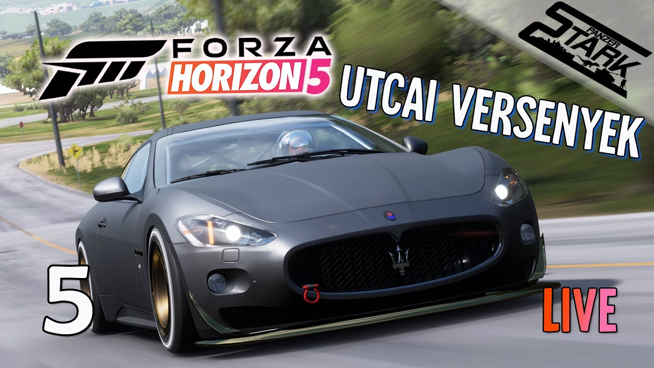 Forza Horizon 5 - 5.Rész (Utcai Versenyek & Autó Tuning) - Stark LIVE