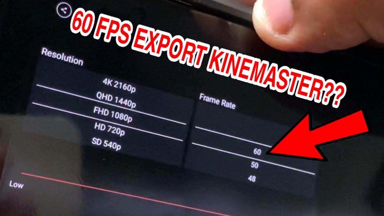 How To - Export video in 60 FPS Kinemaster Video Editor