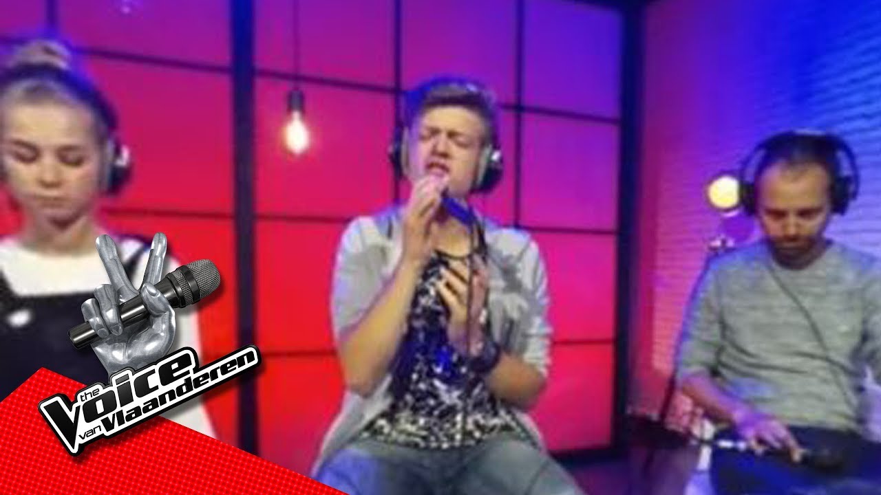 Jérémie zingt 'Lego House' | 360° Q-Live Sessie | The Voice van Vlaanderen | VTM