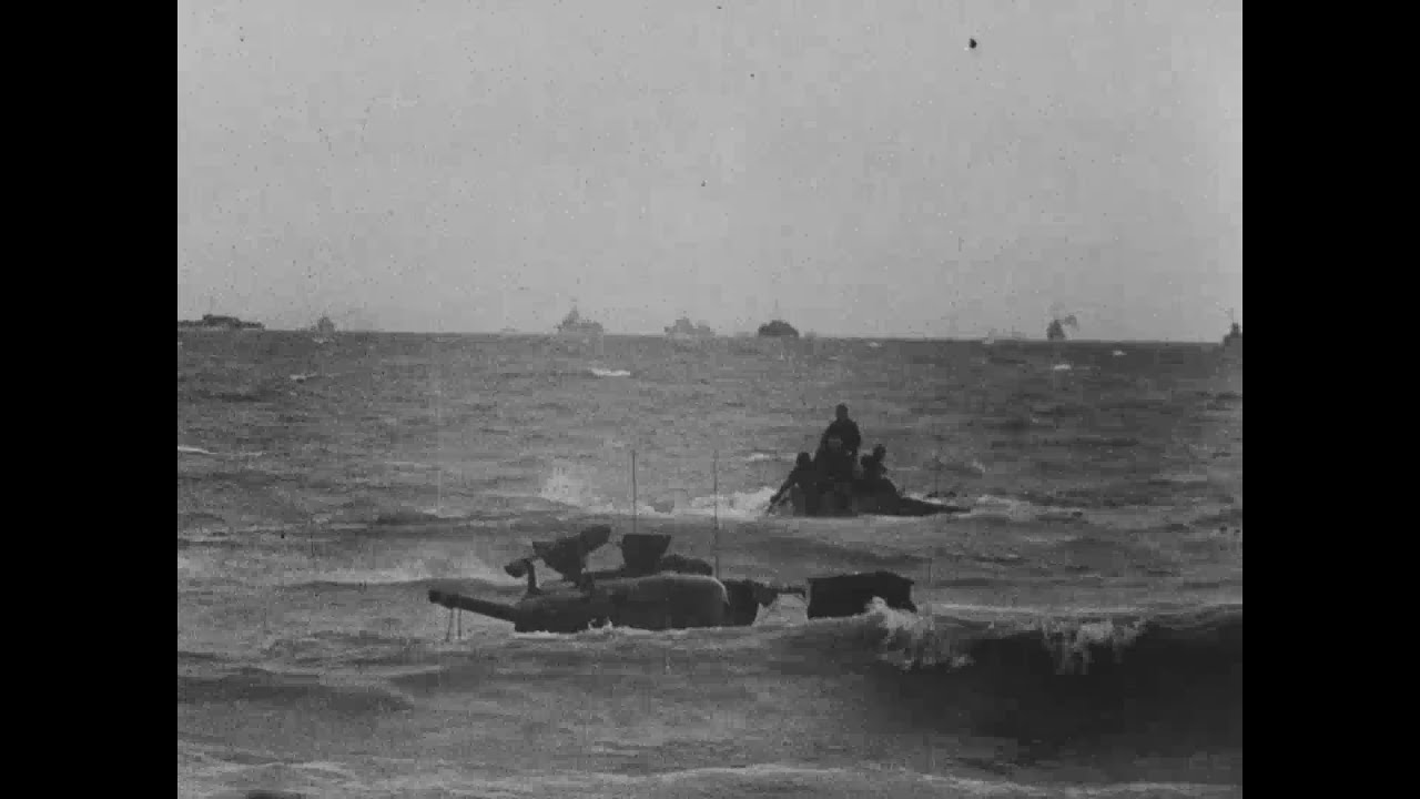The 3rd Canadian Division lands on JUNO Beach on D-Day 6 June 1944