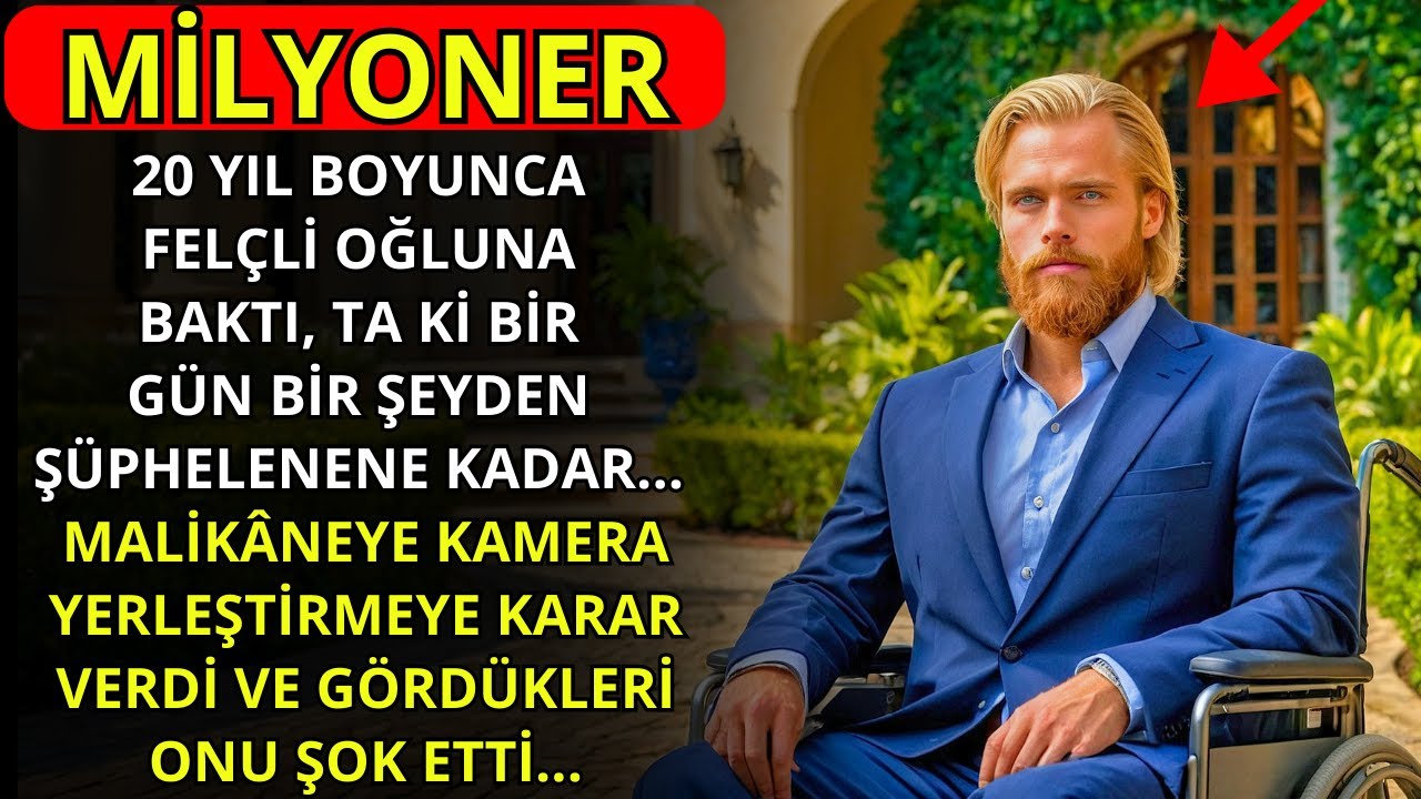 BİR MİLYONER FELÇLİ OĞLUNA 20 YIL BOYUNCA BAKTI... BİR GÜN, BİR ŞEYDEN ŞÜPHELENENE KADAR...