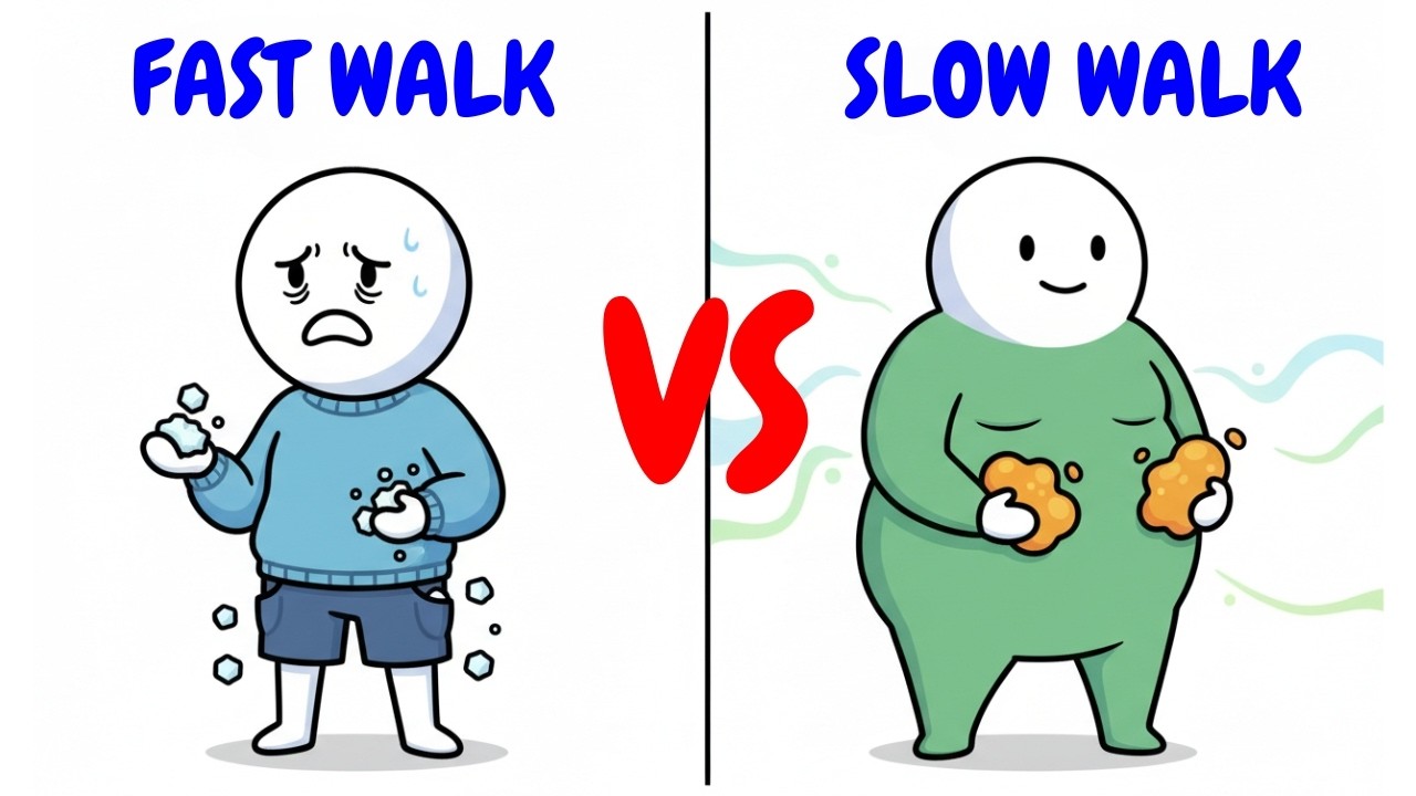 What Happens to Your Fat Cells During Slow vs Fast Walking
