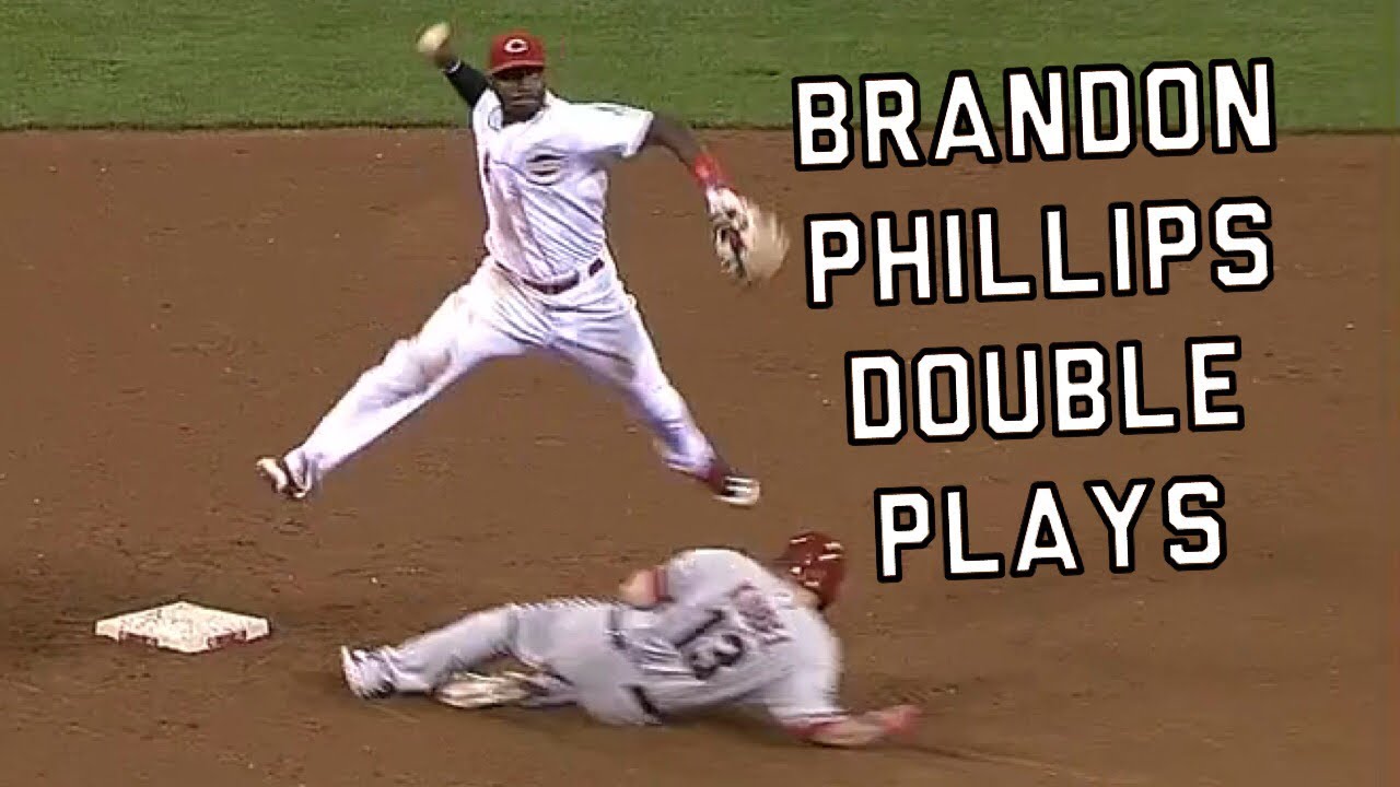 Brandon Phillips Best Double Plays (HD)
