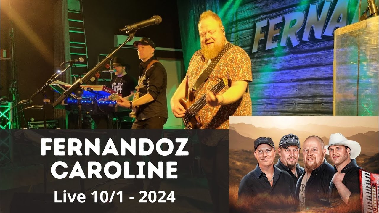 Fernandoz Dansband Live 2024: 'Caroline' - Folkets Park Falköping