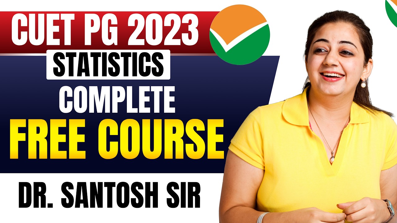L49 CUET 2023 | CUET 2021 Statistics Solution-1 | Mathstats @8810409392 Mathstats@8810409392