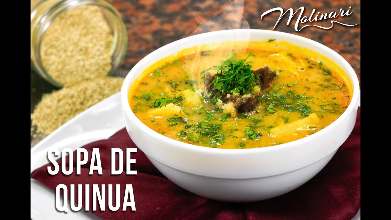 Cocina Fácil Molinari tv | Sopa de Quinua