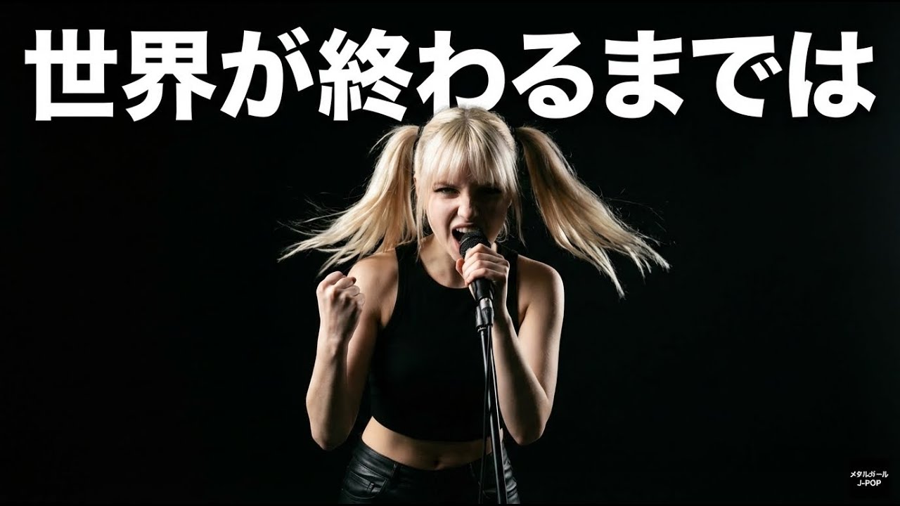 【海外メタルガールが歌ってみた】世界が終わるまでは - WANDS (J-POP AI Metal Rock Cover)